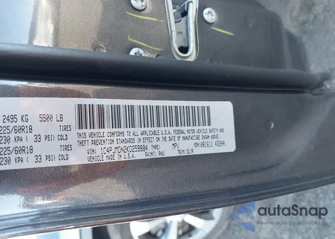 2019 Jeep Cherokee Limited 4X4 из США, поврежденный, VIN 1C4PJMDN2KD259884